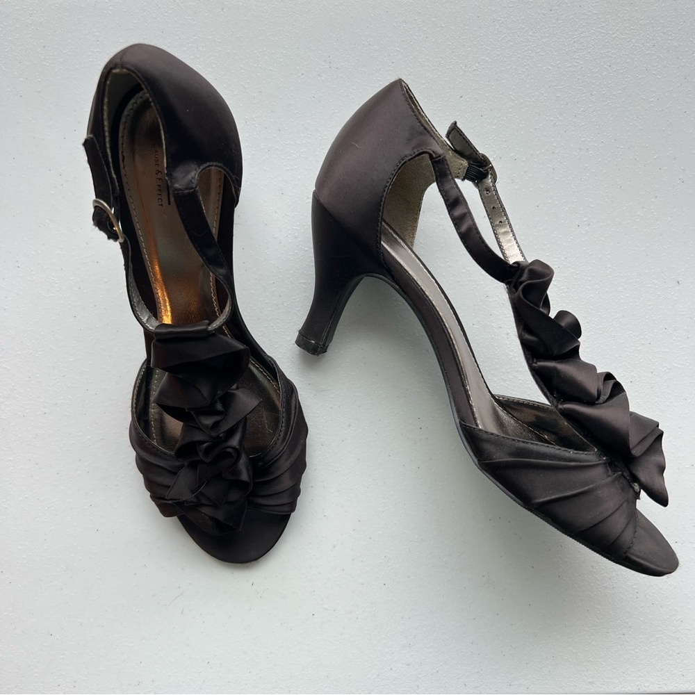 Cause & Effect Black Heels